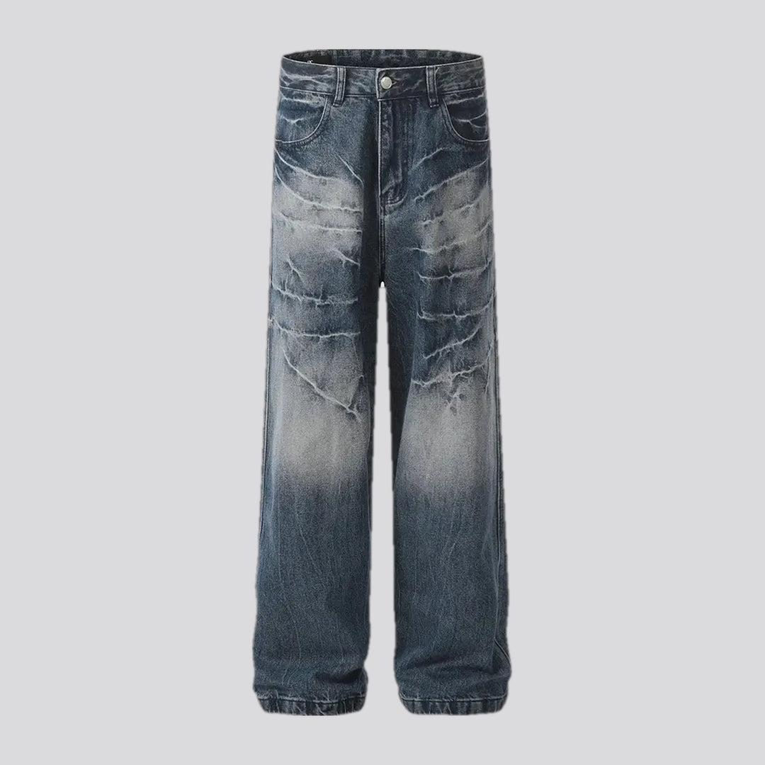 Mid Rise Faded Jeans for Men | Jeans4you.shop