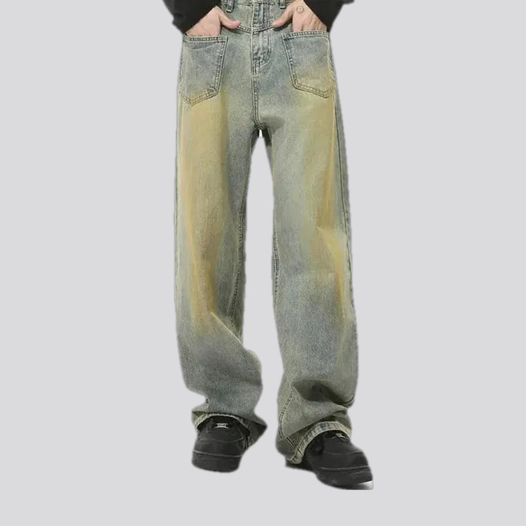 Mid-rise Fashion Boho Men's Jeans | Jeans4you.shop