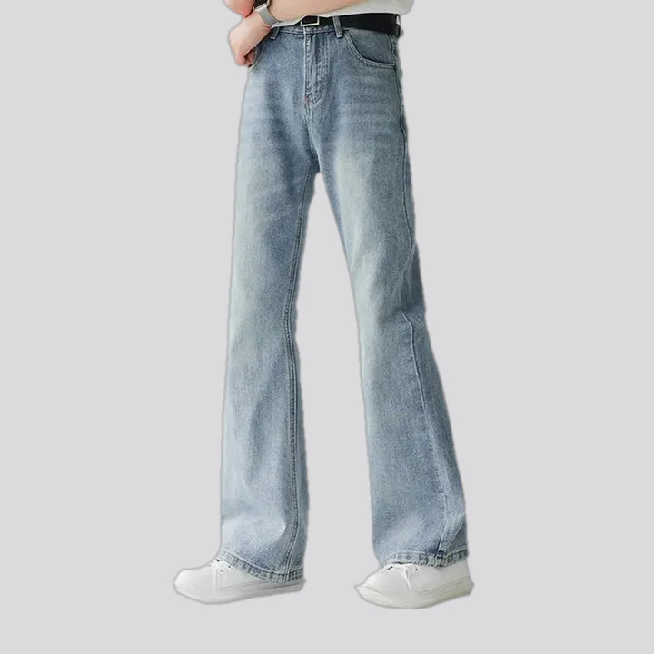 Mid Rise Light Creased Men's Jeans | Jeans4you.shop