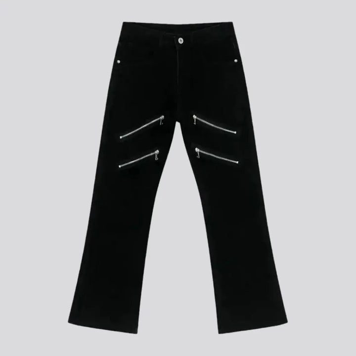 Monochrome Mid Rise Street Men's Jeans | Jeans4you.shop