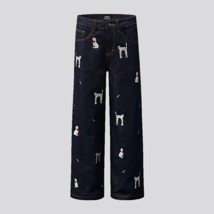 Multicolor Animal Print Fashion Jeans for Men | Jeans4you.shop