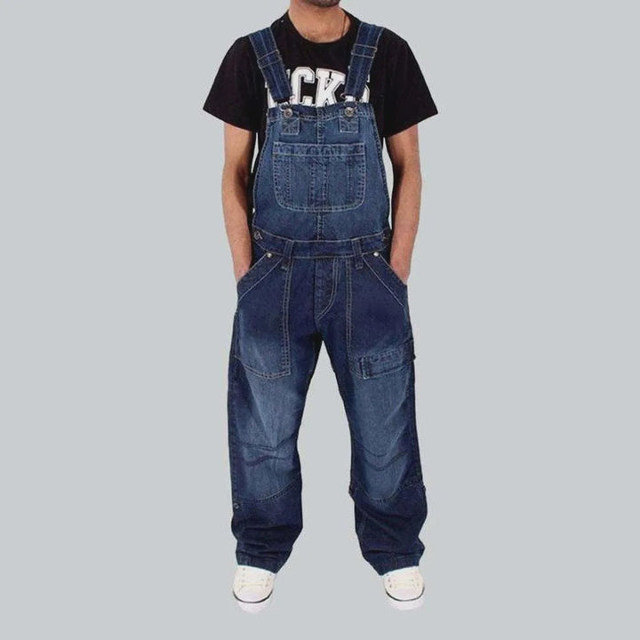 Baggy men's denim jumpsuit | Jeans4you.shop