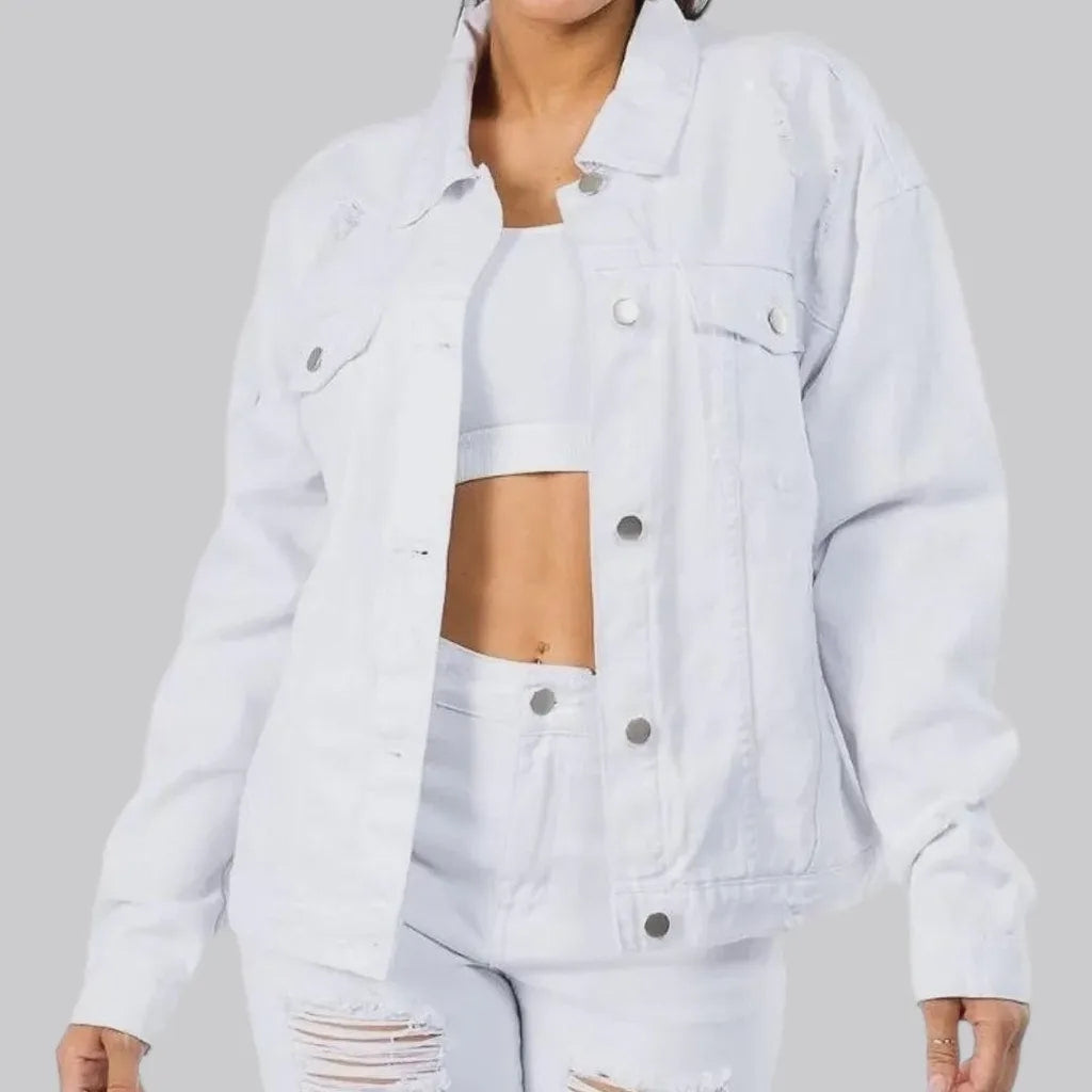 Express yourself with women's denim jacket | Jeans4you.shop