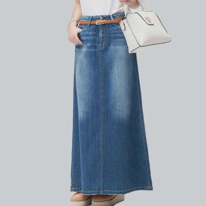 Long jeans skirt for women | Jeans4you.shop