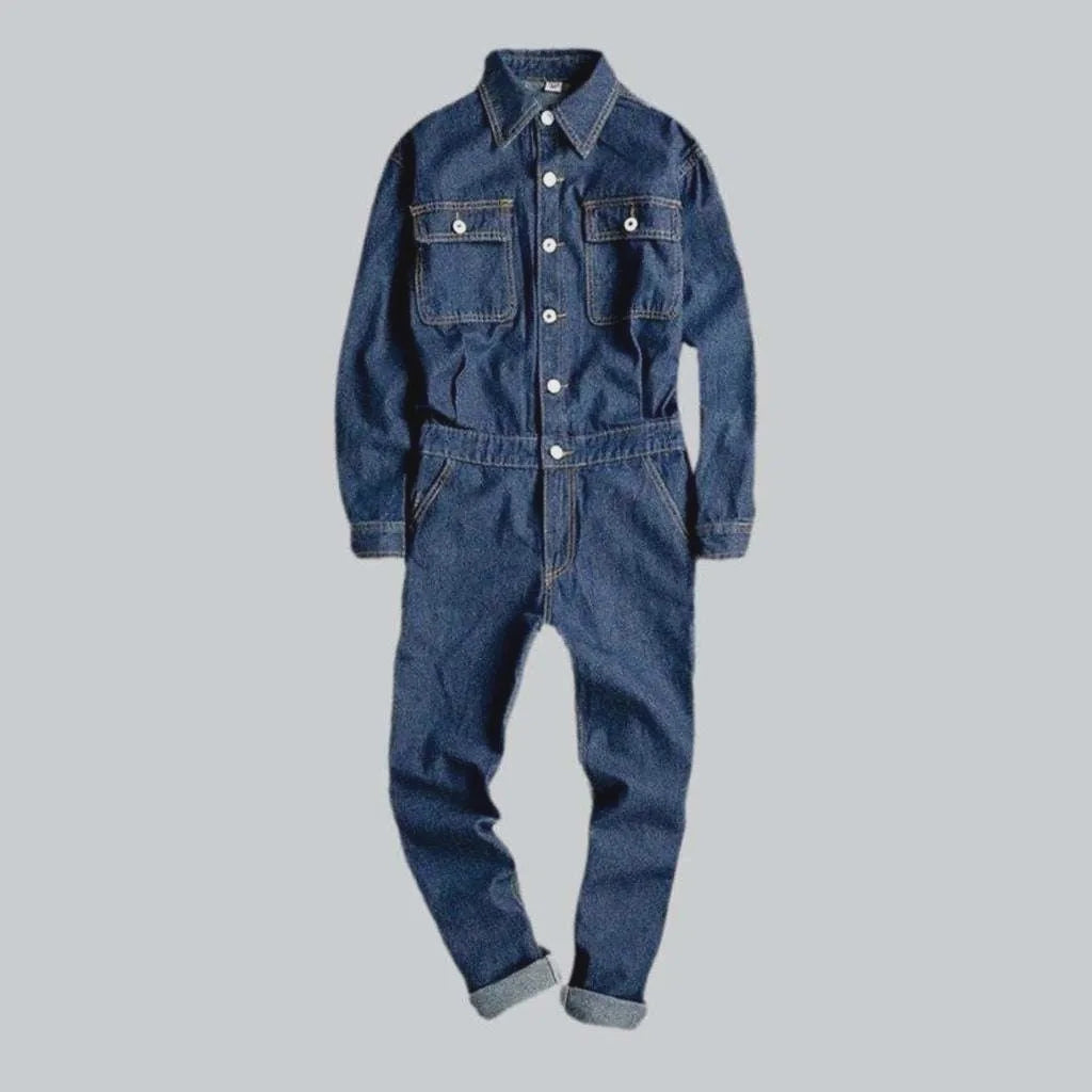 True denim overall for men | Jeans4you.shop