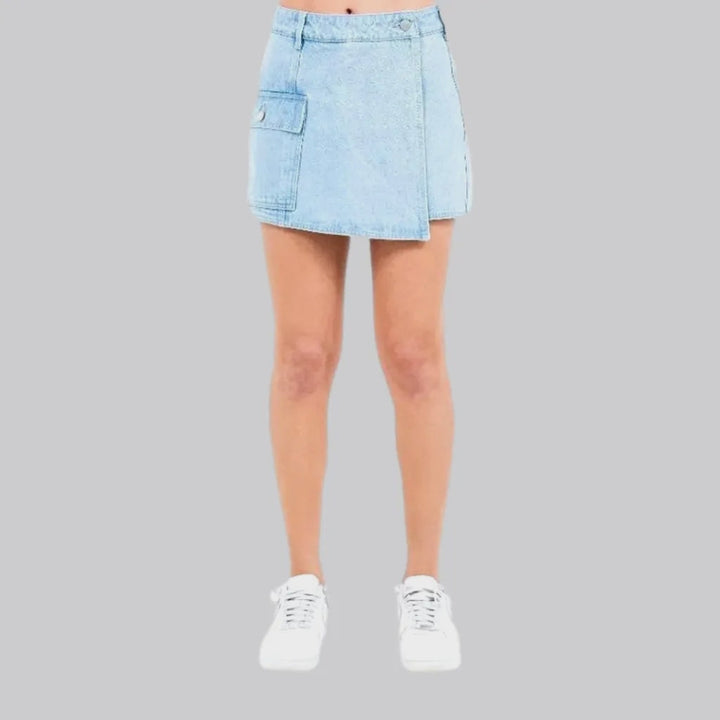 Chic and stylish denim skort | Jeans4you.shop