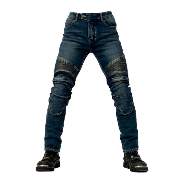 Protective men's moto jeans