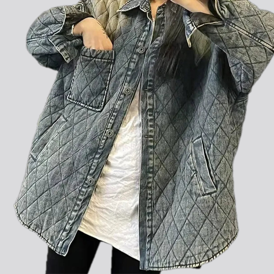 Quilted Jean Chore Jacket for Ladies | Jeans4you.shop