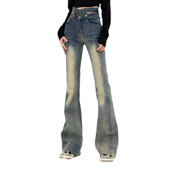 Retro jeans
 for ladies