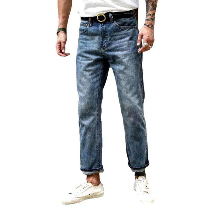 Sanded 10oz men's self-edge jeans