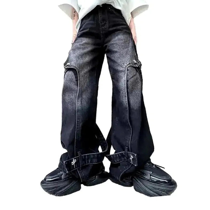 Sanded fashion jeans
 for men