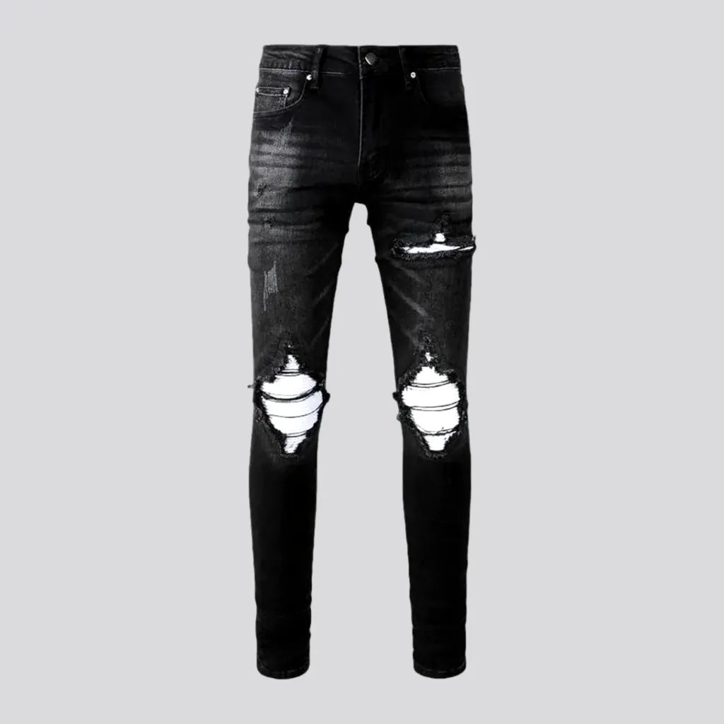 Skinny Fit Distressed Vintage Men's Jeans | Jeans4you.shop