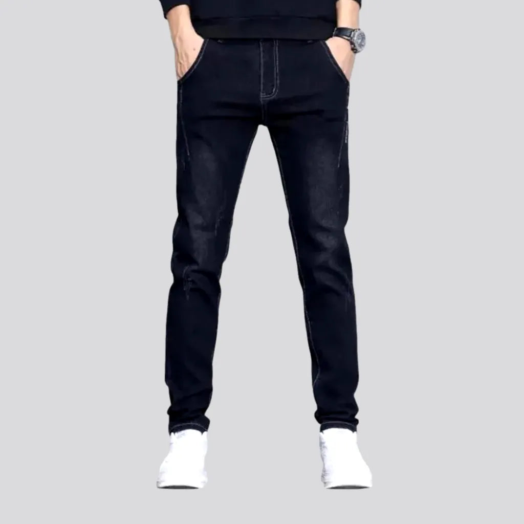 Slim Fit Dark Jeans for Men | Jeans4you.shop