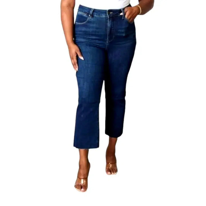 Slim plus-size jeans
 for ladies