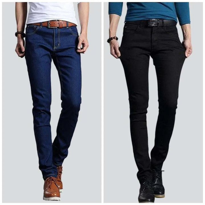 Smart-casual slim jeans for men