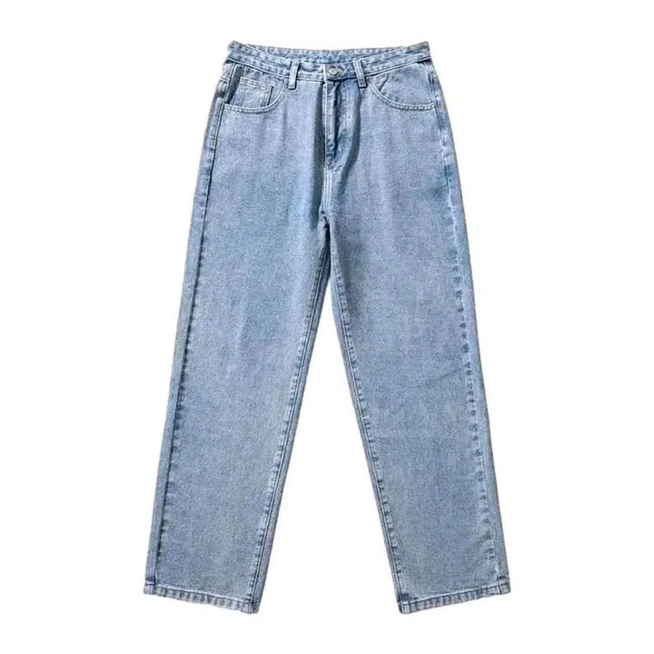Stonewashed men's jeans