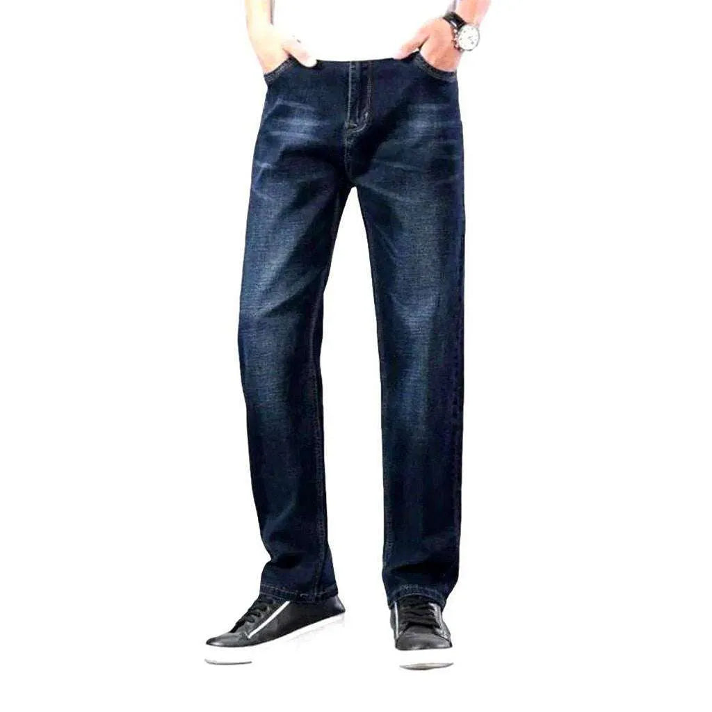 Straight-fit casual jeans for men