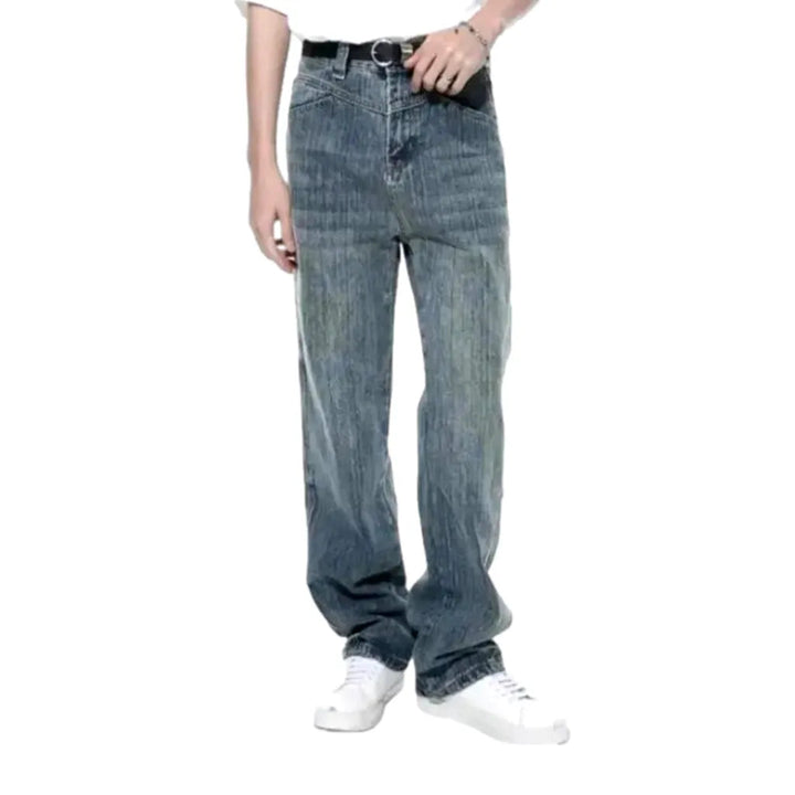 Straight men's vintage jeans