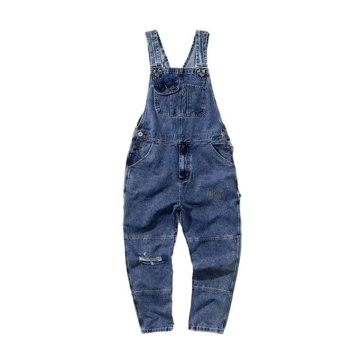 Street Denim Dungaree for Men - Blue