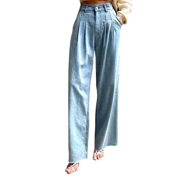 Street women's wide-leg jeans