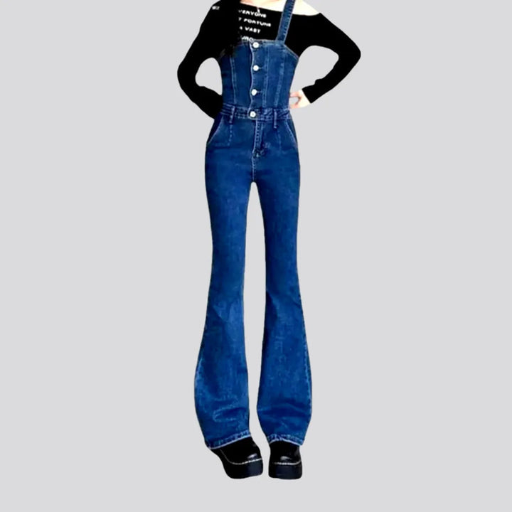 Stylish street women's denim jumpsuit | Jeans4you.shop