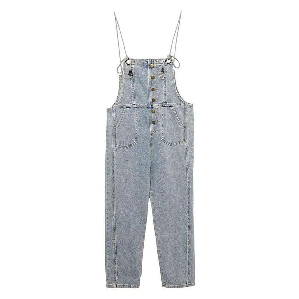 Stylish summer jeans overall