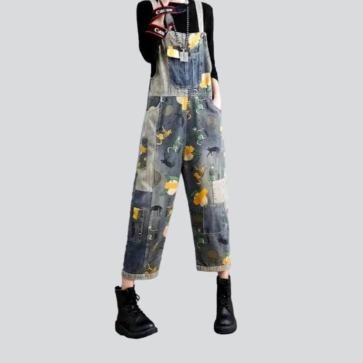 Stylish vintage women's jean overall | Jeans4you.shop