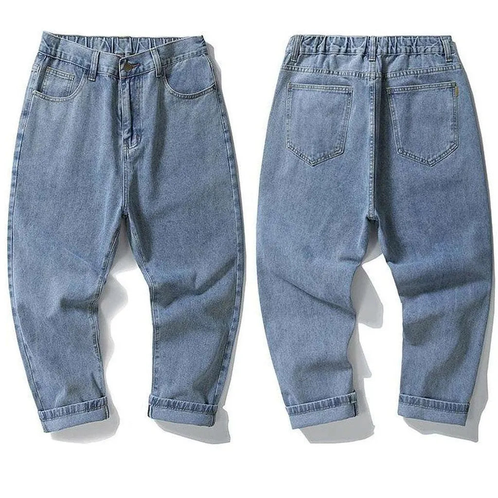 Tencel street style men's jeans