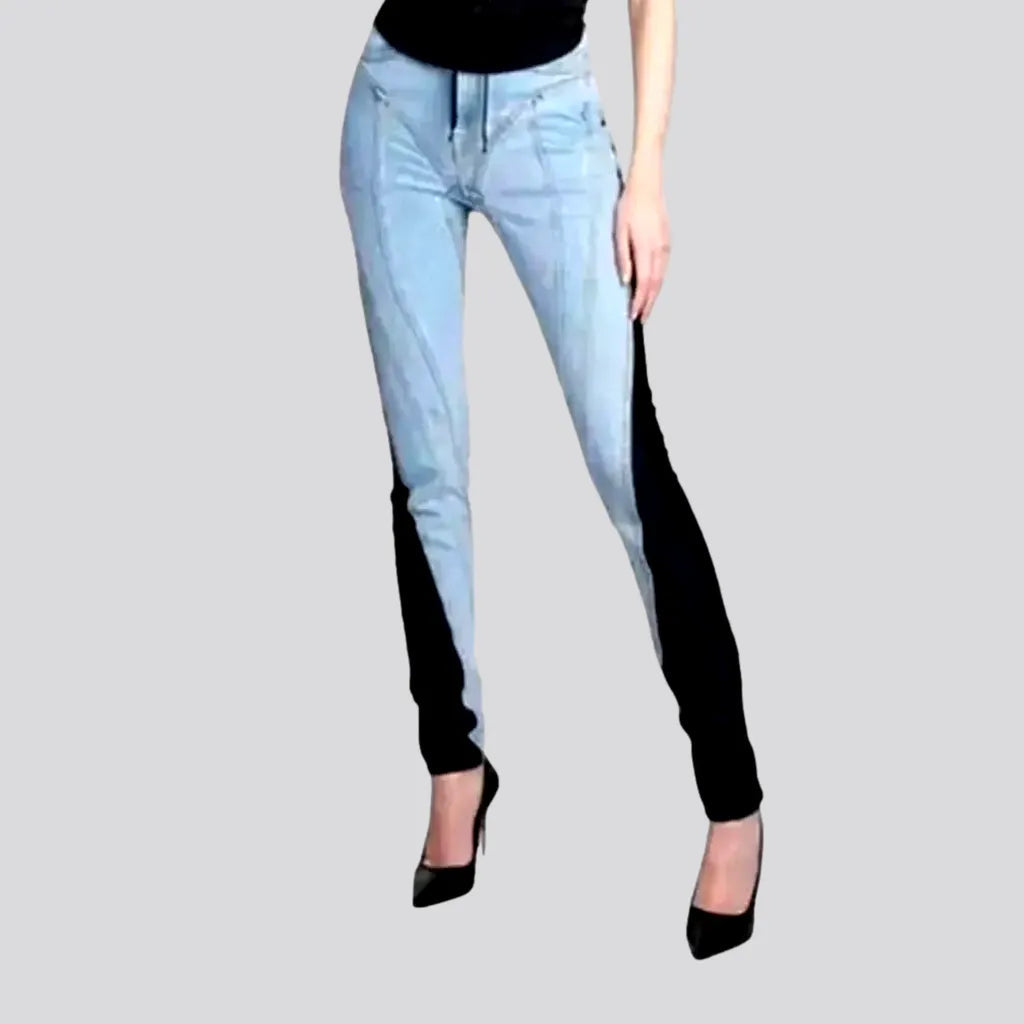 Trendy Fitted Light Mix Women's Jeans | Jeans4you.shop