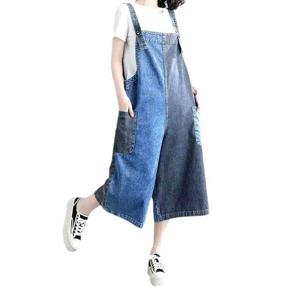 Trendy Jean Overall for Women - Blue