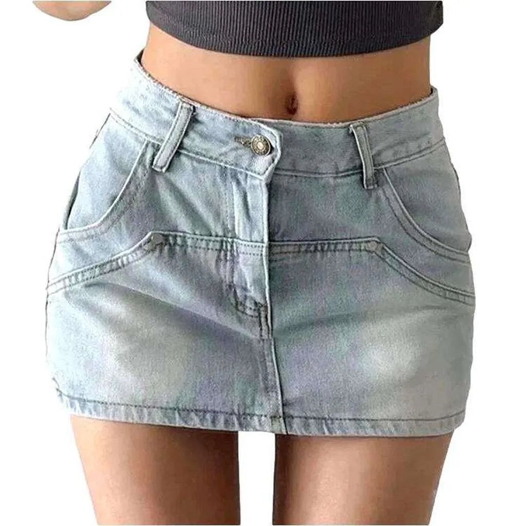 Ultra Short Urban Denim Skirt – Jeans4you.shop