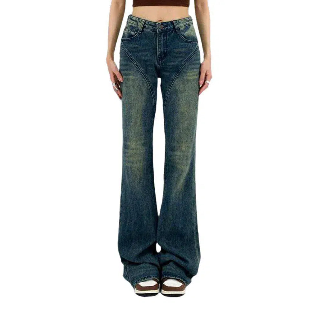 Vintage bootcut jeans
 for women