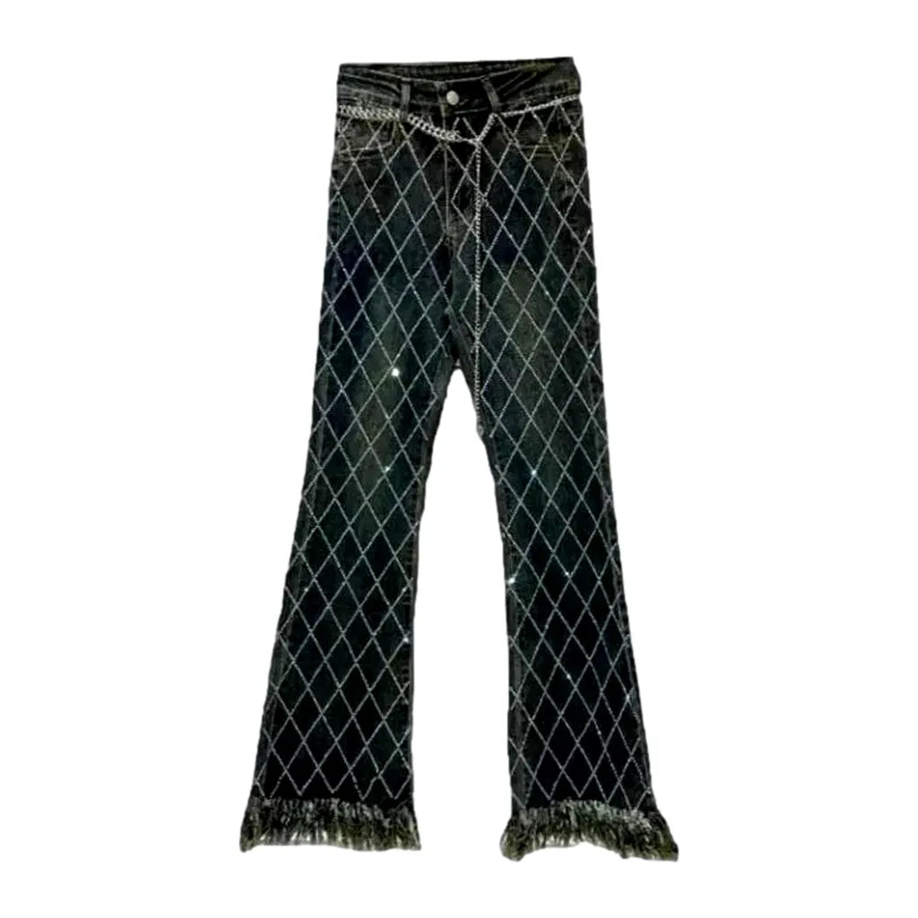 Vintage dark-wash jeans
 for women