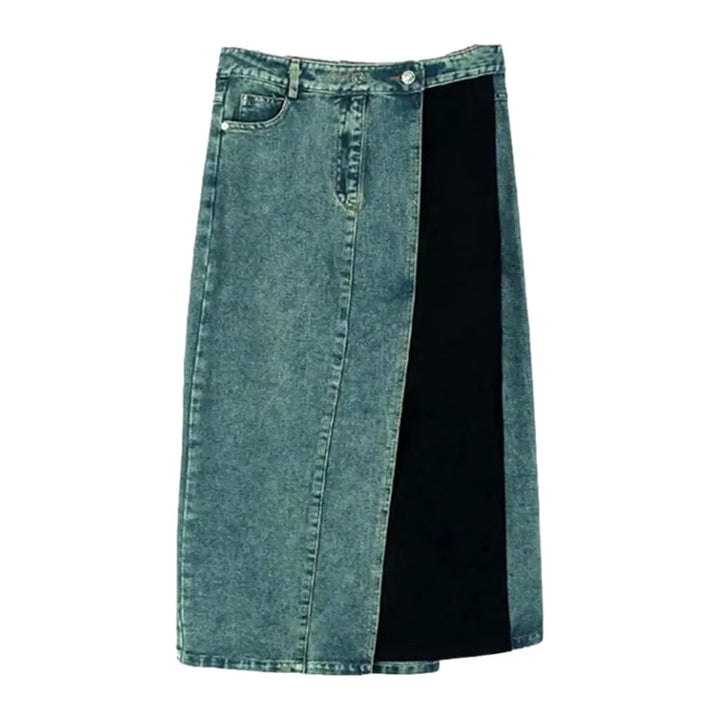 Vintage fashion jeans skirt
 for ladies