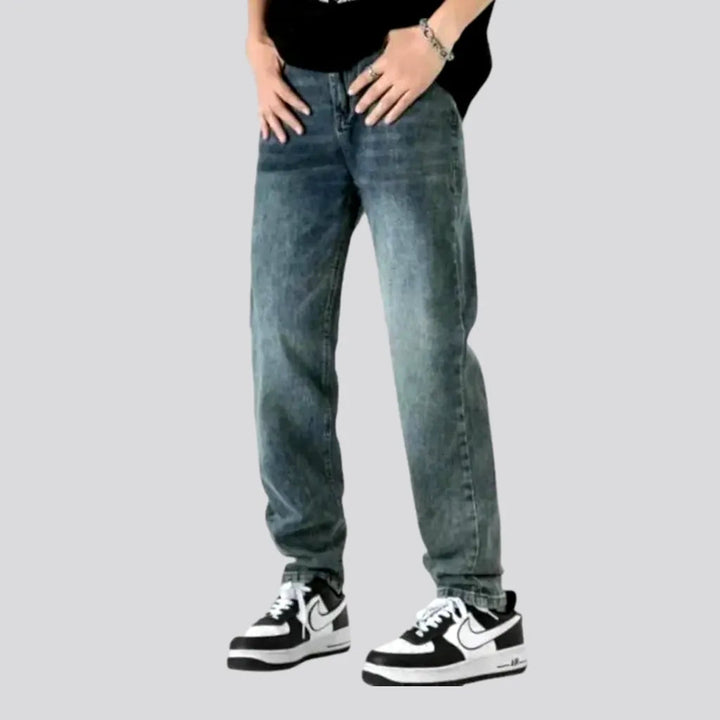 Vintage Fashion Loose Men's Jeans | Jeans4you.shop