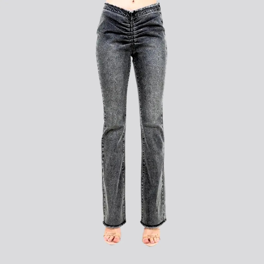 Vintage Fashionable Sanded Women's Jeans | Jeans4you.shop