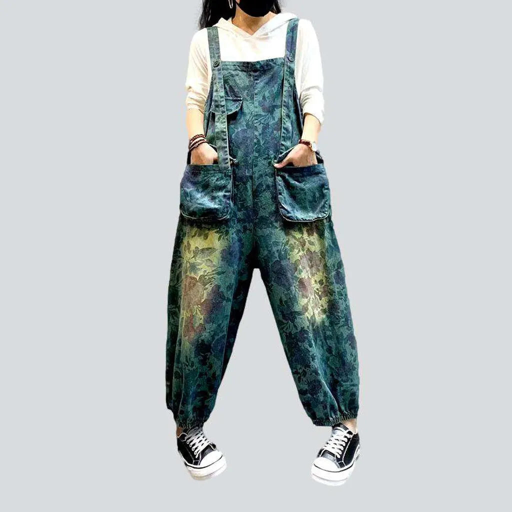 Vintage jean overall for women | Jeans4you.shop