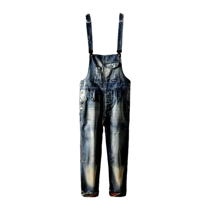 Vintage Men's Jeans Overall - Blue