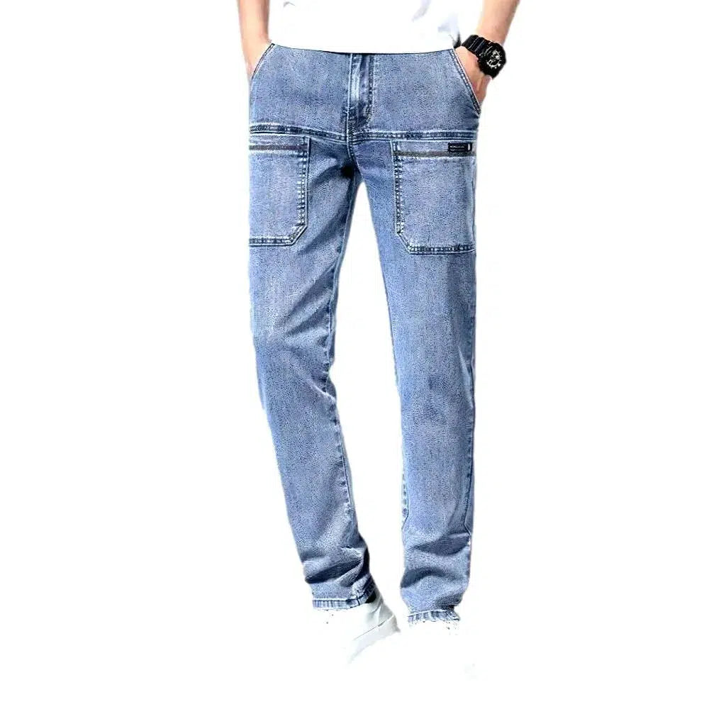 Vintage men's mid-rise jeans