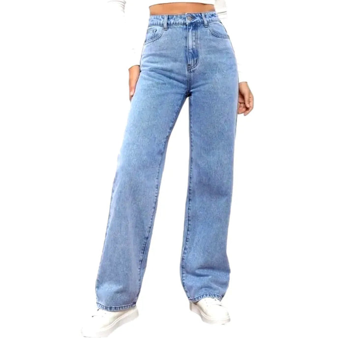 Vintage stonewashed jeans
 for ladies