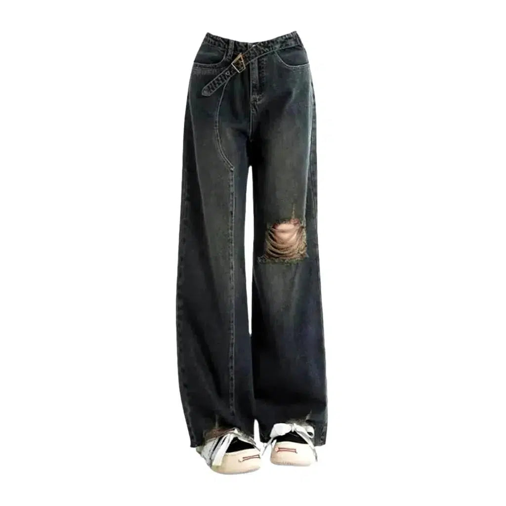 Vintage women's distressed jeans