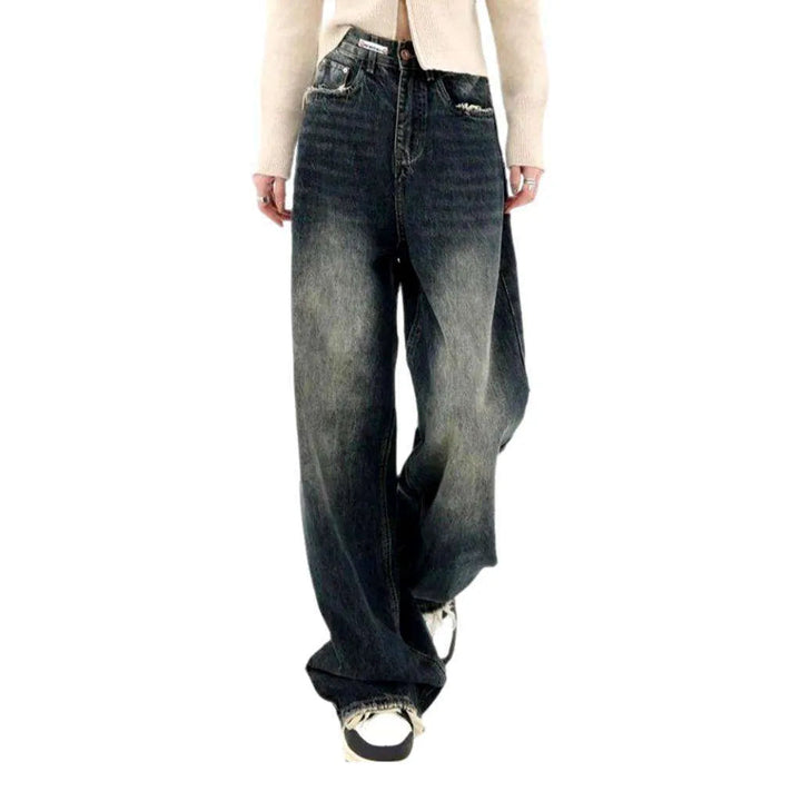 Vintage women's fashion jeans