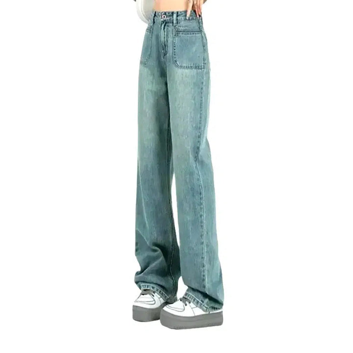 Vintage women's street jeans