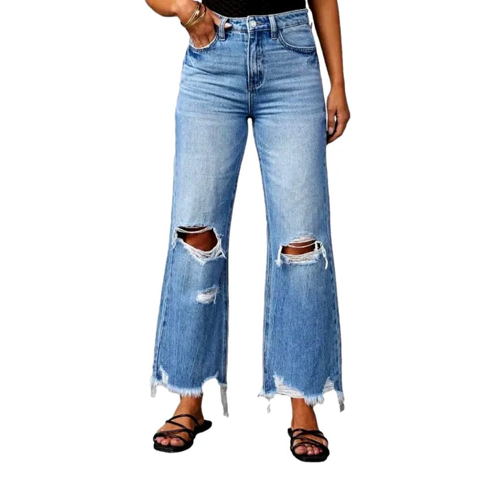 Women's grunge jeans