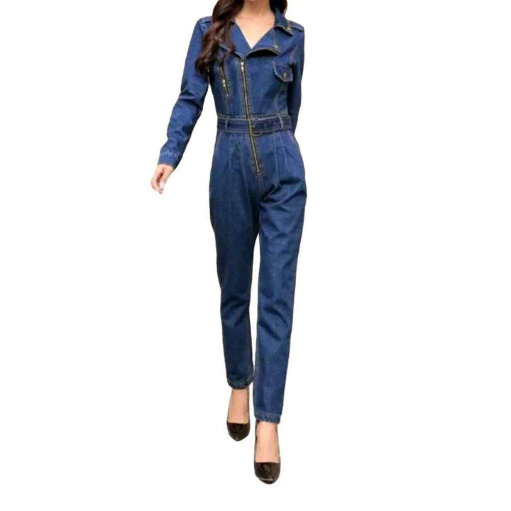Women's overall with zipper