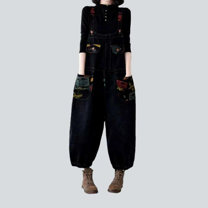 Y2k denim dungaree for women | Jeans4you.shop