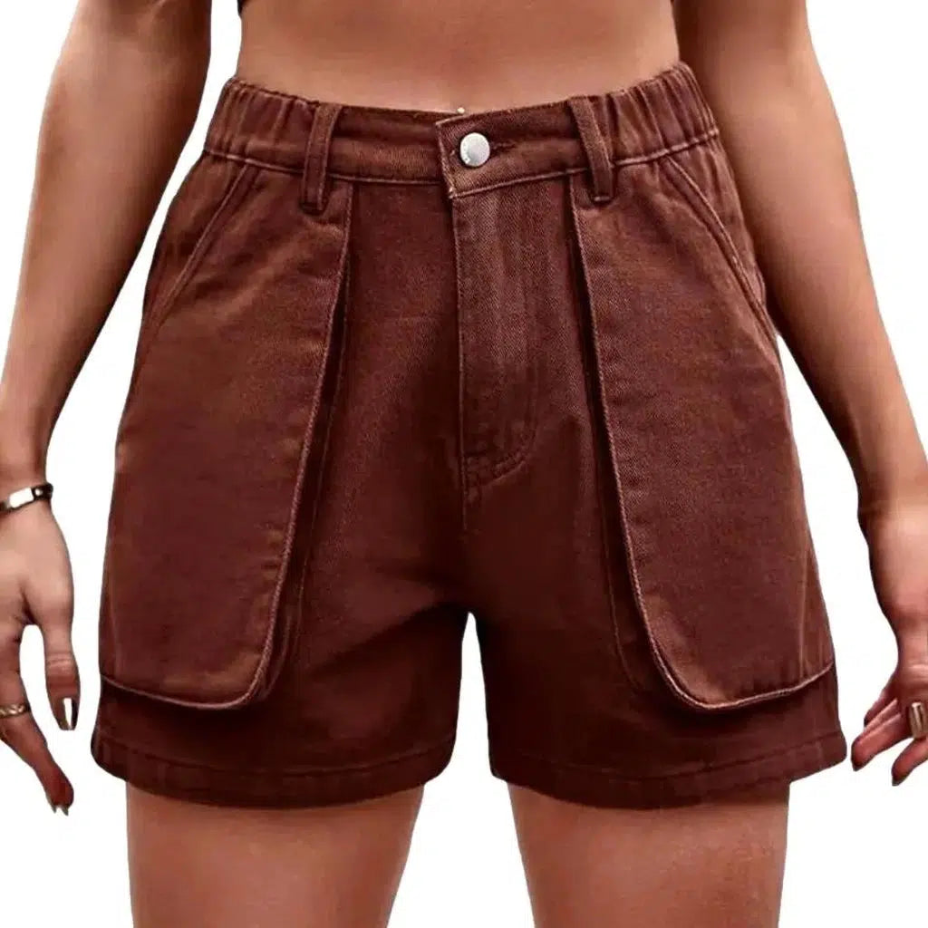 Y2k denim shorts
 for women