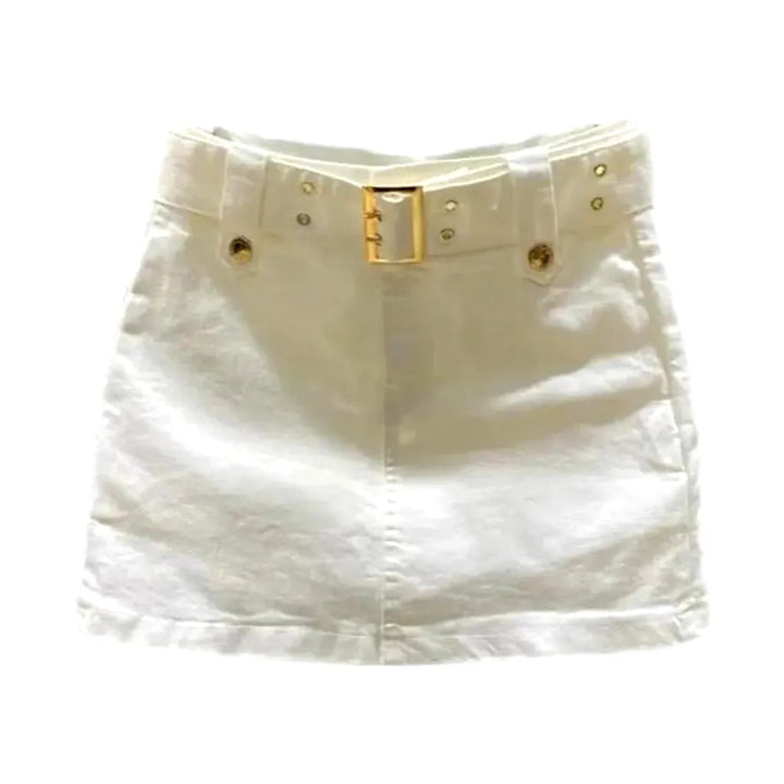 Y2k mini jeans skort
 for women